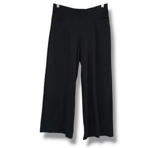 Old Navy Black Wide-Leg Ankle Pants